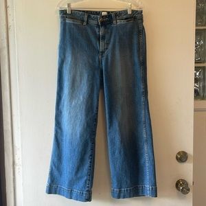 GAP Wide Leg Crop Jeans sz. 12/31